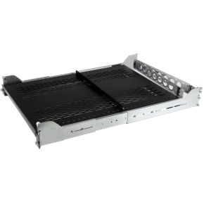 Startech .com 2U geventileerd uitschuifbaar rekschap met kabelbeheerarm & instelbare montagediepte 56