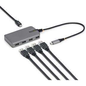 Startech .com 5G4AC-USB-C-HUB interface hub USB 3.2 Gen 1 (3.1 Gen 1) Type-C 5000 Mbit/s Grijs