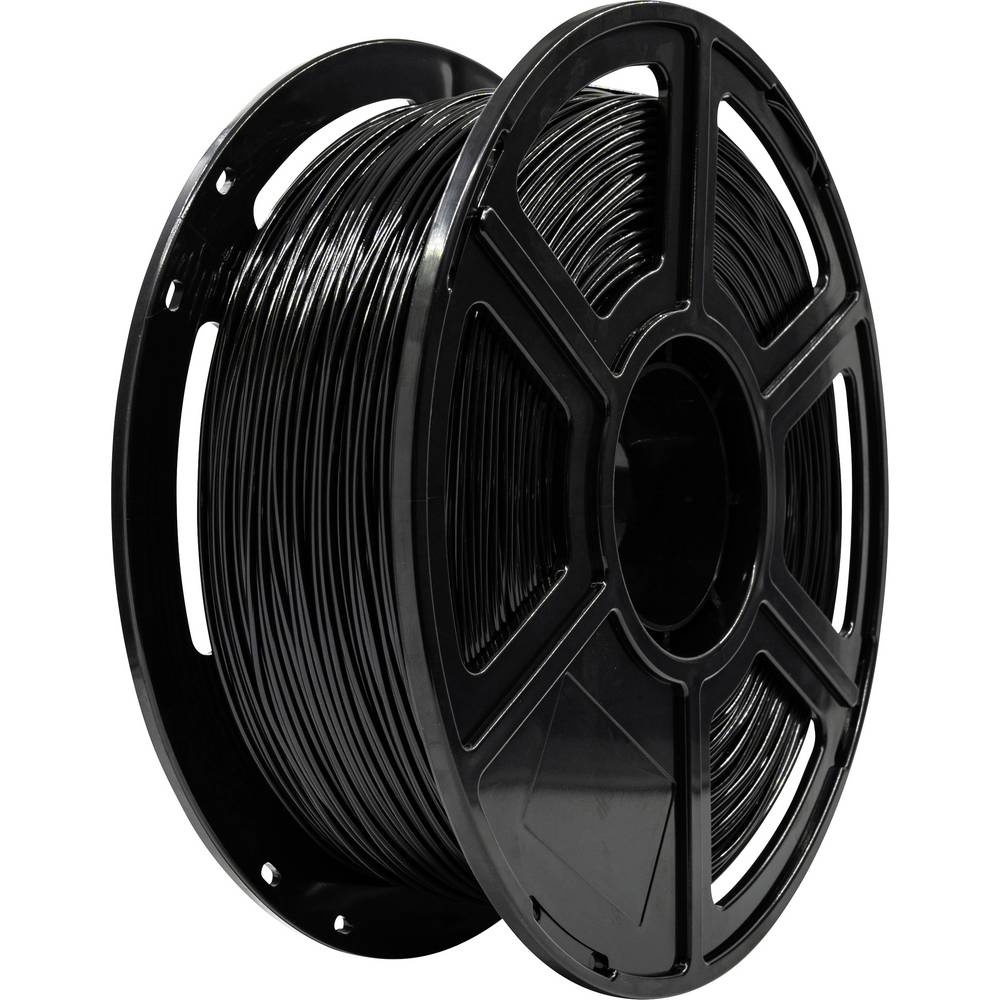 Renkforce RF-6838904 Filament PETG 1.75 mm 1 kg Zwart 1 stuk(s)