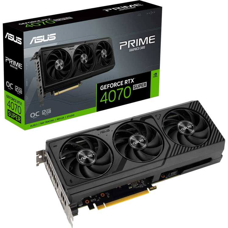 ASUS PRIME GeForce RTX 4070 SUPER OC grafische kaart