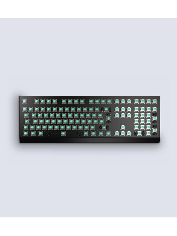 Wooting Two HE - ISO - No Keycaps - Linear60 - Gaming toetsenbord - Universal - Zwart