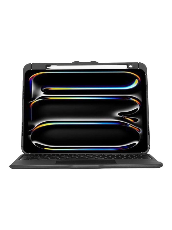 Targus Versavu - keyboard and folio case - QWERTY - Spanish - black Input Device - Keyboard and folio case - Spaans - Zwart