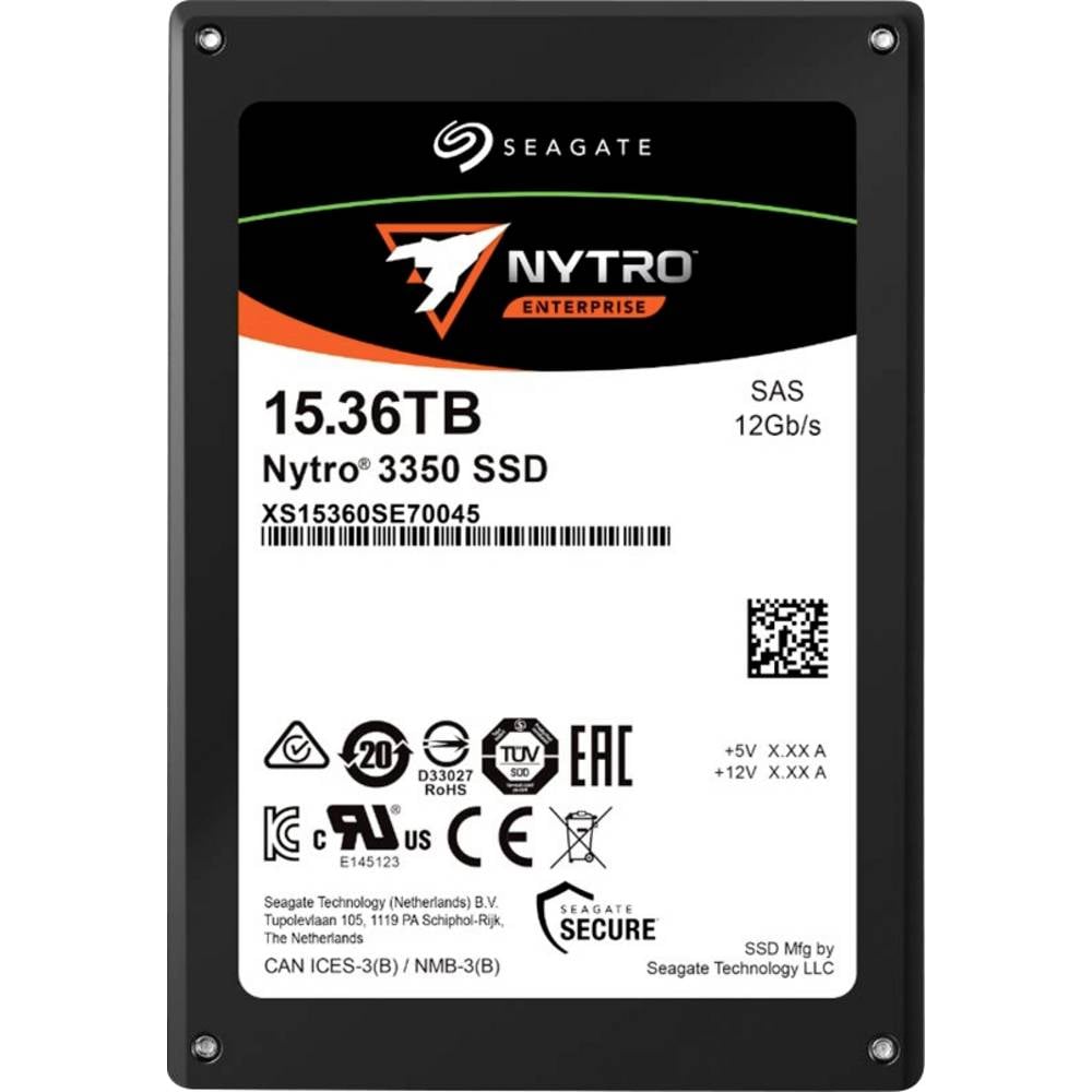 Seagate Nytro™ 3350 15.4 TB SSD harde schijf SAS XS15360SE70045