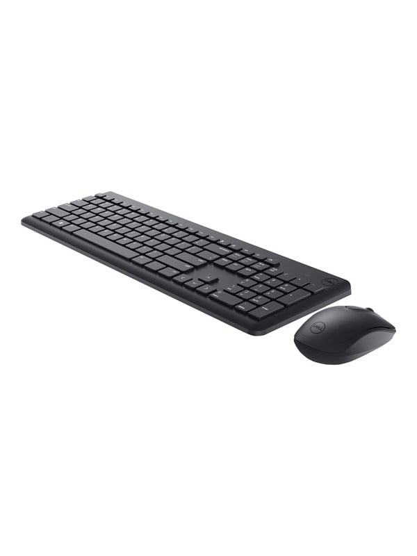 Dell Keyboard and Mouse KM3322W - keyboard and mouse set - QWERTZ - German - black - with 3-year NBD Advanced Exchange Input Device - Keyboard and mouse set - Duits - Zwart