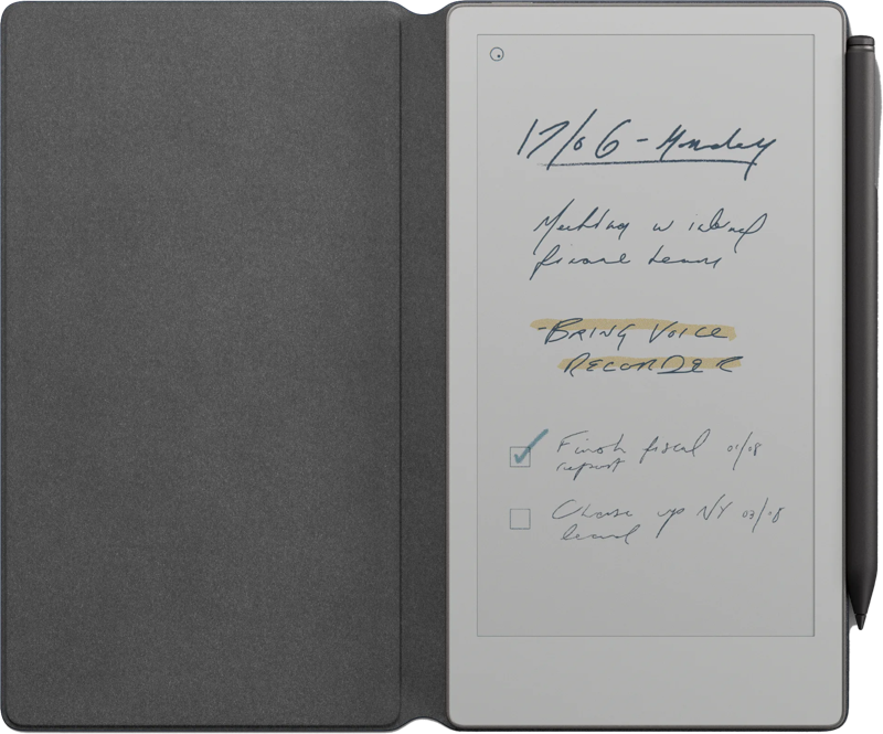 ReMarkable Paper Pro Move Mosaic Weave Book Folio Blauw