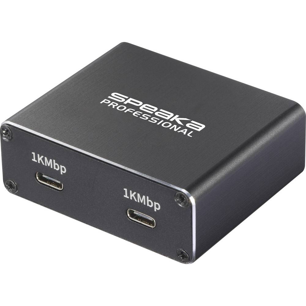 SpeaKa Professional SP-GNS-240 Splitter 10 / 100 / 1000 MBit/s