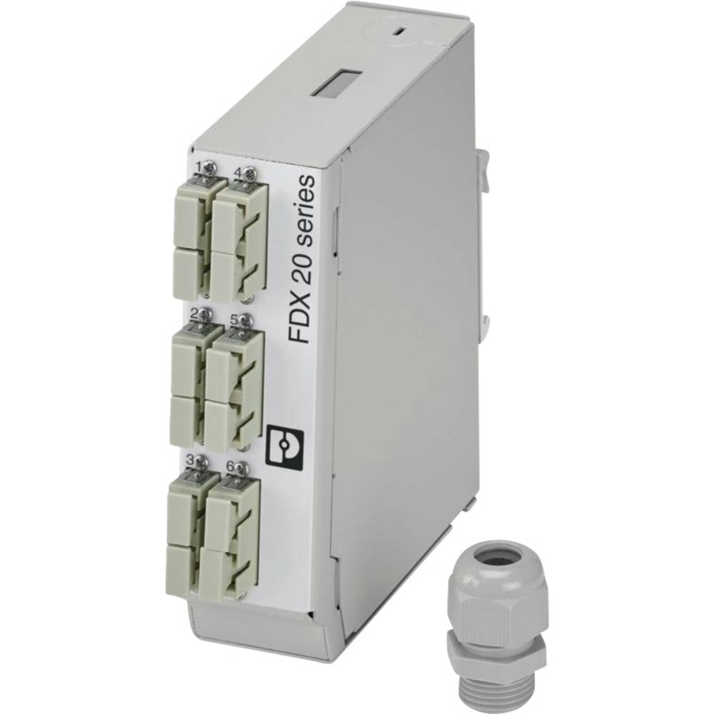 Phoenix Contact FOC-FDX20-PP-SCD6-OM4-PT9 Glasvezel-splitterbox