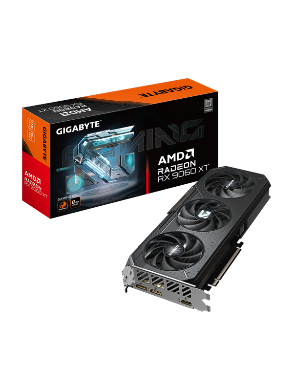 Gigabyte Radeon RX 9060 XT GAMING - 8GB GDDR6 RAM - Grafische kaarten