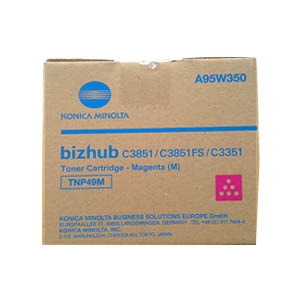 Konica-Minolta Konica Minolta TNP-49M (A95W350) toner cartridge magenta (origineel)