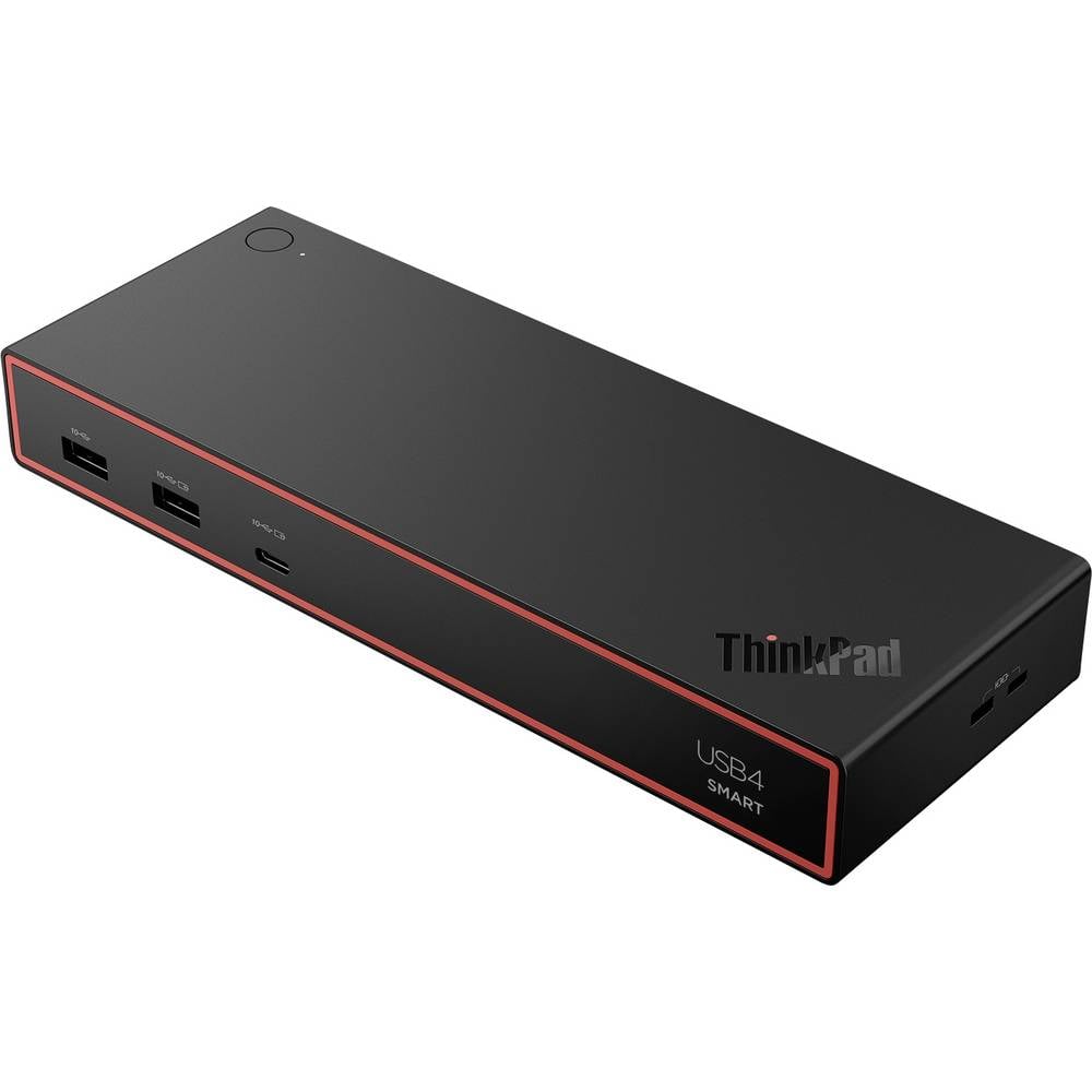 Lenovo USB 4 Smart Dock 135W USB4 dockingstation USB-C Power Delivery, Incl. Kensington-slot