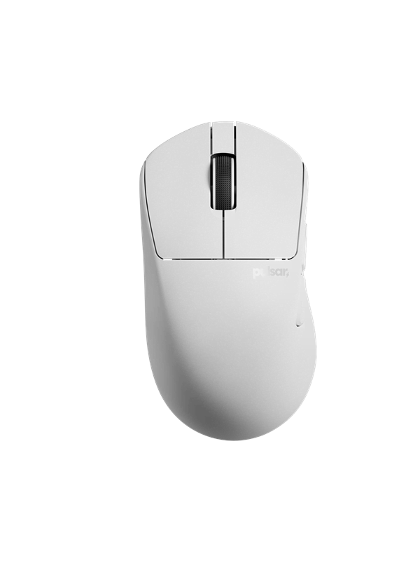 Pulsar X3 LHD CRAZYLIGHT Wireless Mini (Uyuni White) - Gaming muis - Optisch - 5 knoppen - Wit