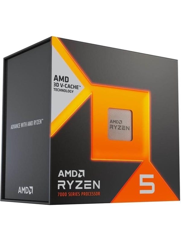 AMD Ryzen 5 7500X3D CPU - 6 kernen - 4 GHz -  AM5 -  Boxed (zonder koeler)