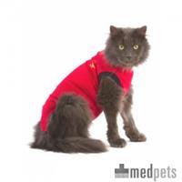 Medical Pet Shirt Katze XXXXS Rot