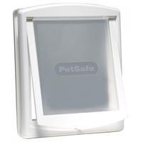 Petsafe kattenluik small wit/transparant