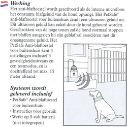 Petsafe Outdoor Bark Control voor de hond Per stuk