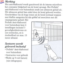 Petsafe Anti Blaf Vogelhuis Hondentraining & gedrag