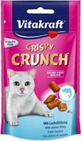 Vitakraft Crispy Crunch Classic mit Lachs Katzensnack (60 g) 2 Packungen
