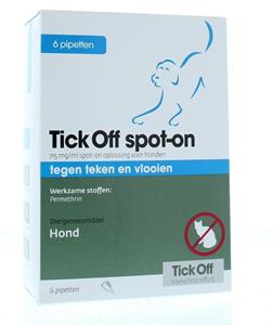 Exil Tick Off Knijpampul Hond (6x1ml)