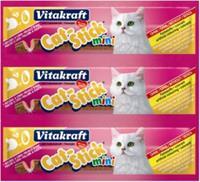 Vitakraft Katzensnack Cat-Stick mini Geflügel & Leber - 3 x 6g