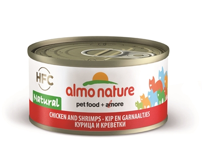 Almo 70 gr nature cat kip/garnaal