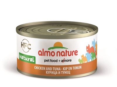 vandermeer ALMO NATURE CAT TONIJN/KIP 70 GR