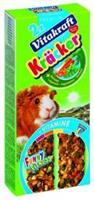 Vitakraft Cavia Groente kracker 2in1 Knaagdiersnacks