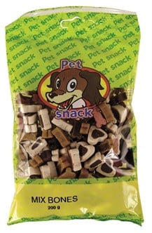 PETSNACK Mix Bones 14x200 Gr