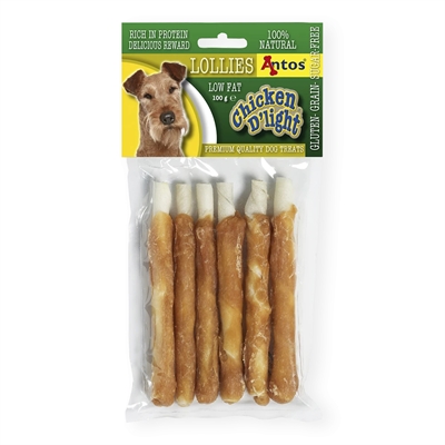 ANTOS Chicken D'Light Lollies 100 Gr