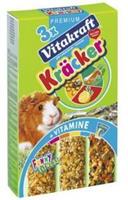 Vitakraft Kräcker Trio-Mix Meerschweinchen - Citrus, Gemüse & Honig