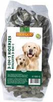 Biofood BF Petfood 3-in-1 Biscuits hondenkoekjes (naturel) 2 x 500 g