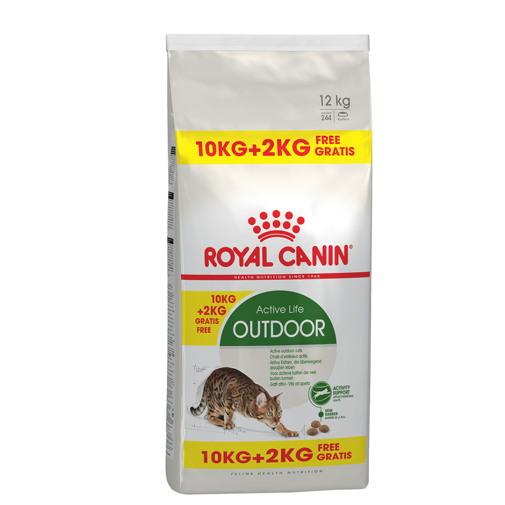 Royal Canin 10 kg + 2 kg gratis! 12 kg  Kattenvoer - Outdoor 30