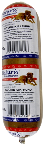 Naturis Houdbaar Kip/Rund 650 Gr