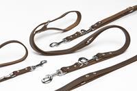 Beeztees - Hondenriem - Leer - Bruin - 240x18 cm