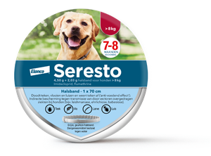 Seresto hond > 8kg - 70 cm