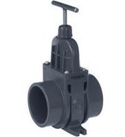 Vdl PVC Schuifkraan 90mm - Waterbeheeroplossing Lekvrij & Duurzaam voor Vijvers