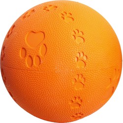 Boon Rubberbal met pootjes en piep Medium
