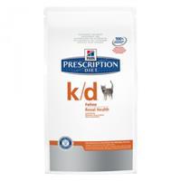 1,5kg K/D Kidney Care met Kip Hill's Prescription Diet Kattenvoer