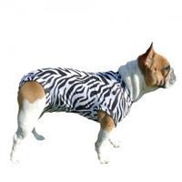 Medical Pet Shirt Hond Zebra Print - XXL
