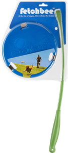 Fetchbee Frisbee en Launcher Blauw