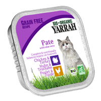 Yarrah Kat wellness pate kip kalkoen aloe vera 100g