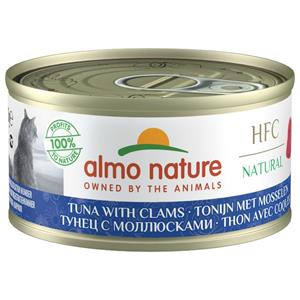 almo HFC 70 Natural - Tonijn met Mosselen - 24x70g