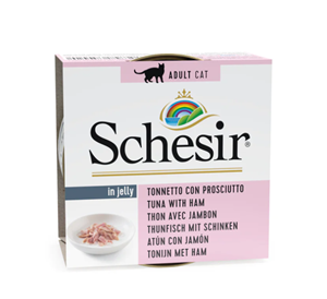 Schesir Tonijn met ham 4 trays (56 x 85 g)