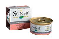 schesir Kattenvoer Blikjes 85 gram Zalm Naturel Kattenvoer