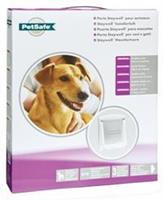 PetSafe 2-Wege-Haustierklappe 740 Mittelgroß 26,7x22,8 cm  Weiß