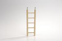 Houten Ladder 4 treden 20 cm