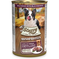 Stuzzy Monoprotein Wildschwein Nassfutter Hund (400 g) 1 Karton (6 x 400 g)