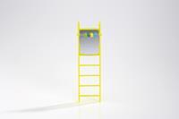 Beeztees Parkietenladder met Spiegel 20 cm