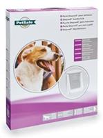 PetSafe 2-Wege-Haustierklappe 760 Groß 35,6x30,5 cm  Weiß