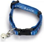 Beeztees Kitty Cat - Kittenhalsband - Blauw - 23x0,8x0,2 cm