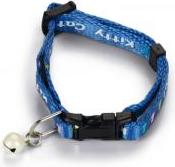 Kittenbandje Kitty Cat Blauw Kattenhalsband